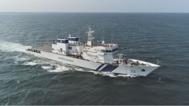 L&T launches 4th offshore patrol vessel for Coast Guard